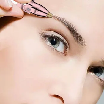 2-in-1 Electric Eyebrow Trimmer Painless Eye Brow Epilator Mini Shaver Portable Facial Hair Remover Ladies Eye Brow Shaper
2-in-1 Electric Eyebrow Trimmer Painless Eye Brow Epilator Mini Shaver Portable Facial Hair Remover Ladies Eye Brow Shaper