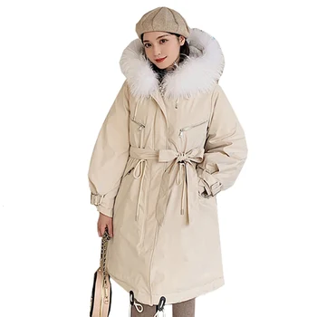 2019 Winter Warm Women Down Cotton Jackets Long Knee-length Jacket Loose And Large Size Thick Ukraine Snow Out Parka
2019 Winter Warm Women Down Cotton Jackets Long Knee-length Jacket Loose And Large Size Thick Ukraine Snow Out Parka