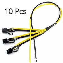 10 Stks Voeding Kabel 6 + 2 Pin Card Lijn 1 Naar 3 Miner Graphics Card Cable Adapter Kabel Splitter Draad Voor Mijnwerker Btc
10 Stks Voeding Kabel 6 + 2 Pin Card Lijn 1 Naar 3 Miner Graphics Card Cable Adapter Kabel Splitter Draad Voor Mijnwerker Btc