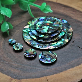 

30pcs/lot 6mm-40mm Natural Round Disk Abalone Mother Of Pearl Shell for DIY Jewerly Round Cut abalone MOP for Earrings