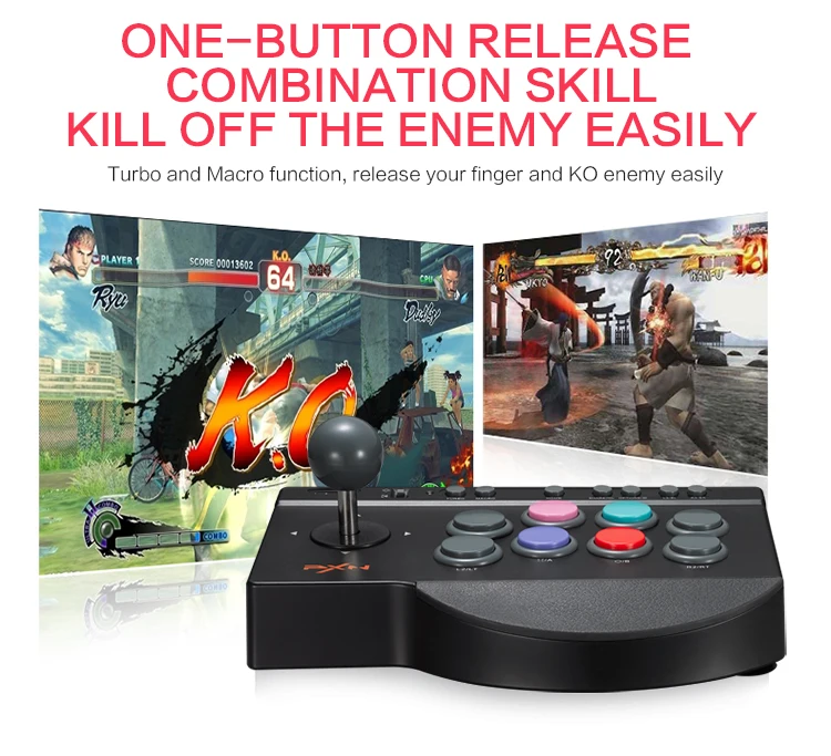 NEW Deals Pxn 0082 Arcade Joystick Game Controller Gamepad For Pc Ps3 Ps4 XBOX ONE Gaming Joystick
NEW Deals Pxn 0082 Arcade Joystick Game Controller Gamepad For Pc Ps3 Ps4 XBOX ONE Gaming Joystick