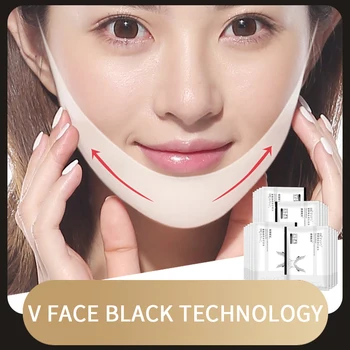 V Lifting Moisturizing Face Mask Double Chin Reducer V Shape Slimming Firming Bandage Mask Skin Care 5 Pieces TXTB1
V Lifting Moisturizing Face Mask Double Chin Reducer V Shape Slimming Firming Bandage Mask Skin Care 5 Pieces TXTB1