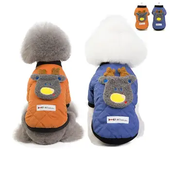 Z41 Winter Pet Dog Clothes Deer pattern Warm Dog Coat Jacket Hoodie Outfit Small Dog Costume Puppy Clothing Apparel 
Z41 Winter Pet Dog Clothes Deer pattern Warm Dog Coat Jacket Hoodie Outfit Small Dog Costume Puppy Clothing Apparel