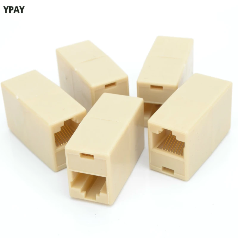 5PC Network Ethernet Dual Straight Head Lan Cable Joiner Coupler RJ45 CAT 5 5E 6 6a Extender Plug Network Cable Connectors
5PC Network Ethernet Dual Straight Head Lan Cable Joiner Coupler RJ45 CAT 5 5E 6 6a Extender Plug Network Cable Connectors