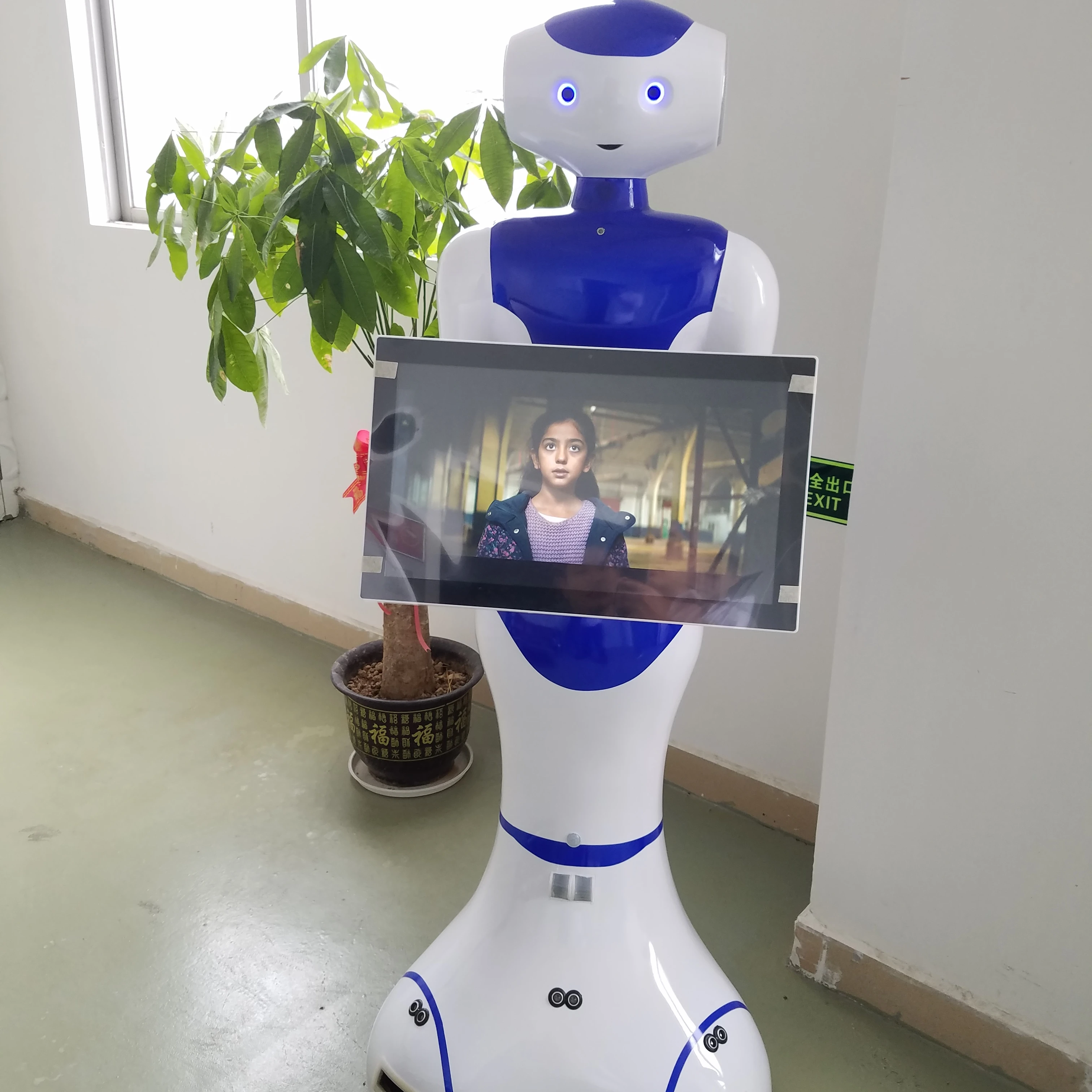 Фото Робот-речевой искусственный интеллект humanoid образовательный робот для