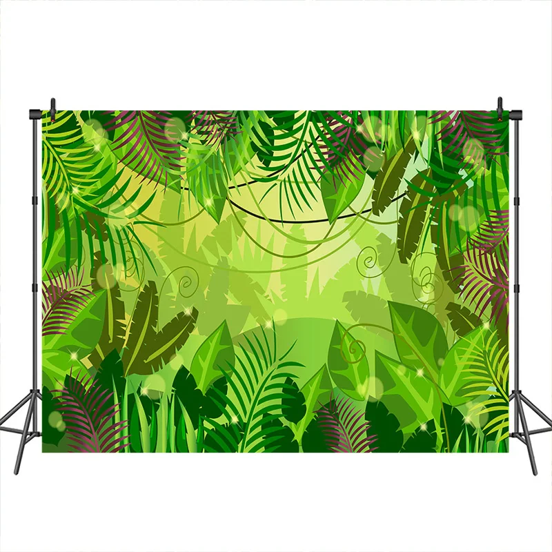 Spring Photography Background safari Jungle leaf Backdrop Baby Shower Newborn Photo Booth Banner Decorations
Spring Photography Background safari Jungle leaf Backdrop Baby Shower Newborn Photo Booth Banner Decorations
