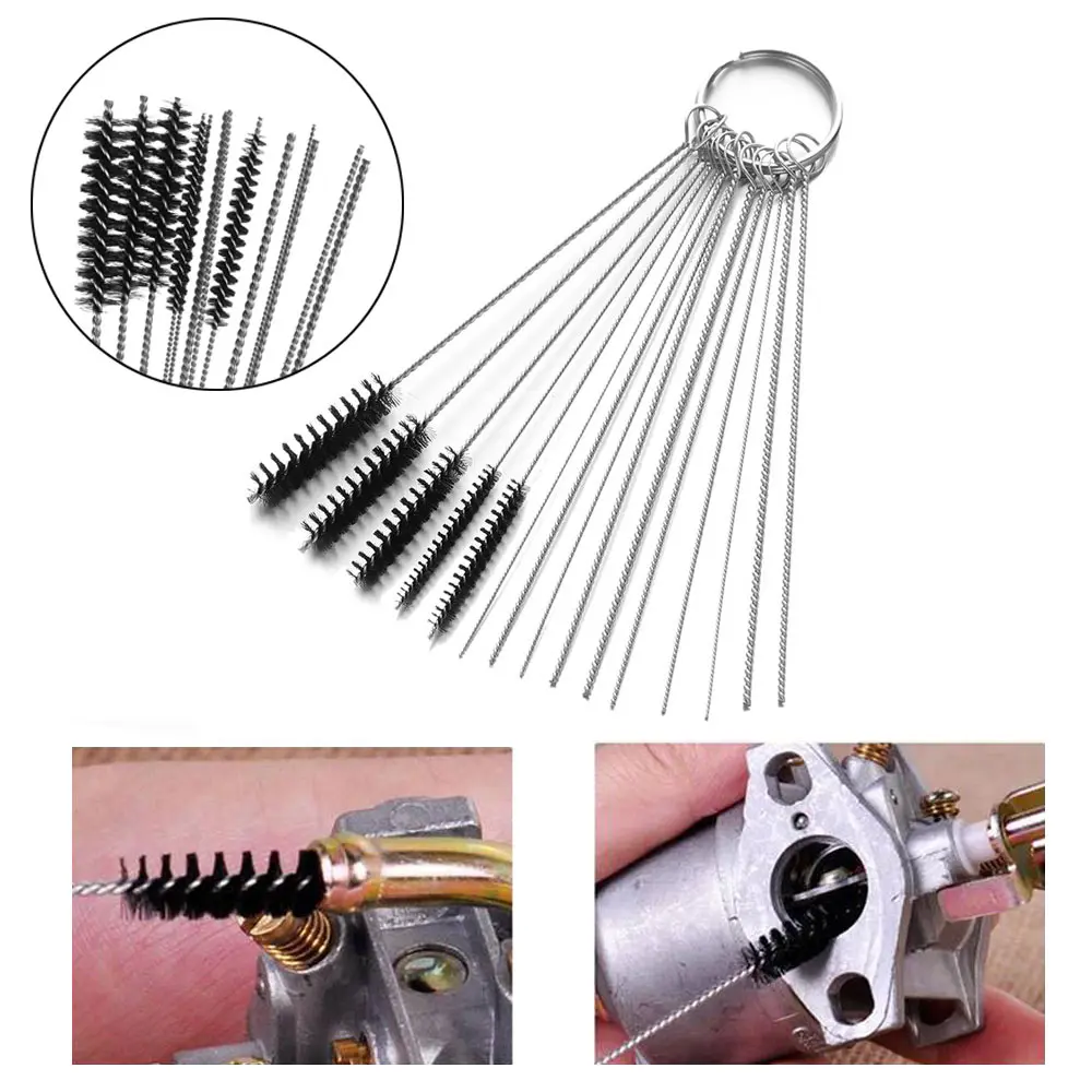 15 Pcs Car Carburetor Carbon Dirt Jet Remove Cleaning Needles+Brushes Clean tools tubing Scavenging Clogging Janitorial Supplie
15 Pcs Car Carburetor Carbon Dirt Jet Remove Cleaning Needles+Brushes Clean tools tubing Scavenging Clogging Janitorial Supplie