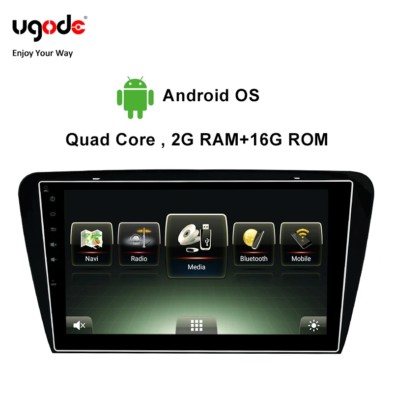 Ugode Car Multimedia Player GPS Navigation 10.1 Inches Screen Monitor Bluetooth Android OS For 2014 Skoda Octavia Deckless
Ugode Car Multimedia Player GPS Navigation 10.1 Inches Screen Monitor Bluetooth Android OS For 2014 Skoda Octavia Deckless