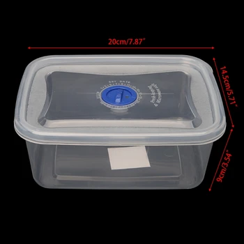 Plastic Clear Reusable Food Storage Container Lunch Box Airtight Seal With Lid K1MF
Plastic Clear Reusable Food Storage Container Lunch Box Airtight Seal With Lid K1MF
