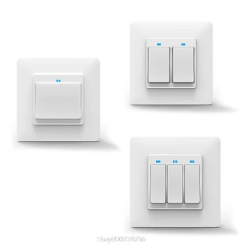 WiFi Smart Light Wall Switch Push Button Intelligent Remote Control Hands-free Voice Control Scheduled Timer Au 20 Dropship
WiFi Smart Light Wall Switch Push Button Intelligent Remote Control Hands-free Voice Control Scheduled Timer Au 20 Dropship