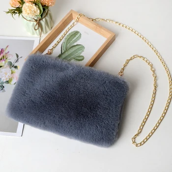 Faux Fur Crossbody Bags For Women Autumn Winter Plush Purses And Handbags Female Phone Shoulder Bag Girls Wallet 
Faux Fur Crossbody Bags For Women Autumn Winter Plush Purses And Handbags Female Phone Shoulder Bag Girls Wallet