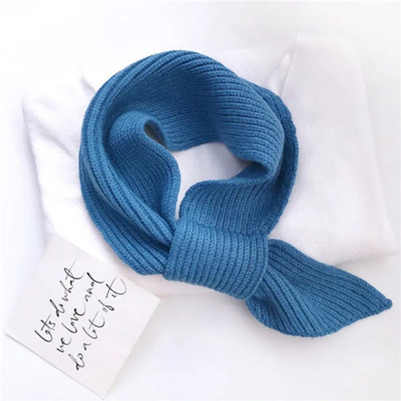 Korean Female Short Cross Wool Knit Scarf Winter Women Solid Color Elastic Soft False Collar Neck Guard Warm Scarves O34
Korean Female Short Cross Wool Knit Scarf Winter Women Solid Color Elastic Soft False Collar Neck Guard Warm Scarves O34