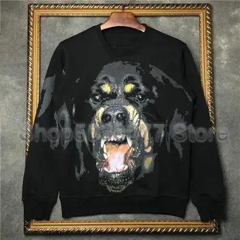 designer Luxury Brand Mens Classic Style Long Sleeve Animal Rottweiler Big Dog Head Printing Hoodies Cotton Hoody Sweatshirt
designer Luxury Brand Mens Classic Style Long Sleeve Animal Rottweiler Big Dog Head Printing Hoodies Cotton Hoody Sweatshirt