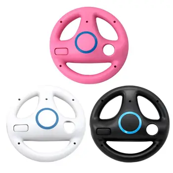 3 Color ABS Steering Wheel for Wii Kart Racing Games Remote Controller Console M5TD
3 Color ABS Steering Wheel for Wii Kart Racing Games Remote Controller Console M5TD