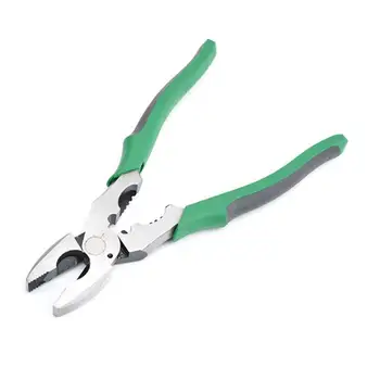 PVC Handle Cable Pliers Electrician Wire Stripper Crimper Cable Round Nose Nipper Multi-functional Hand Gadgets Tools
PVC Handle Cable Pliers Electrician Wire Stripper Crimper Cable Round Nose Nipper Multi-functional Hand Gadgets Tools