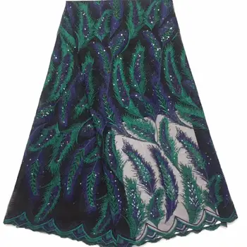 Wholesale price African tulle mesh material apparel cloth French net lace fabric with sequins for lady dress PAN190(5yards/lot)
Wholesale price African tulle mesh material apparel cloth French net lace fabric with sequins for lady dress PAN190(5yards/lot)