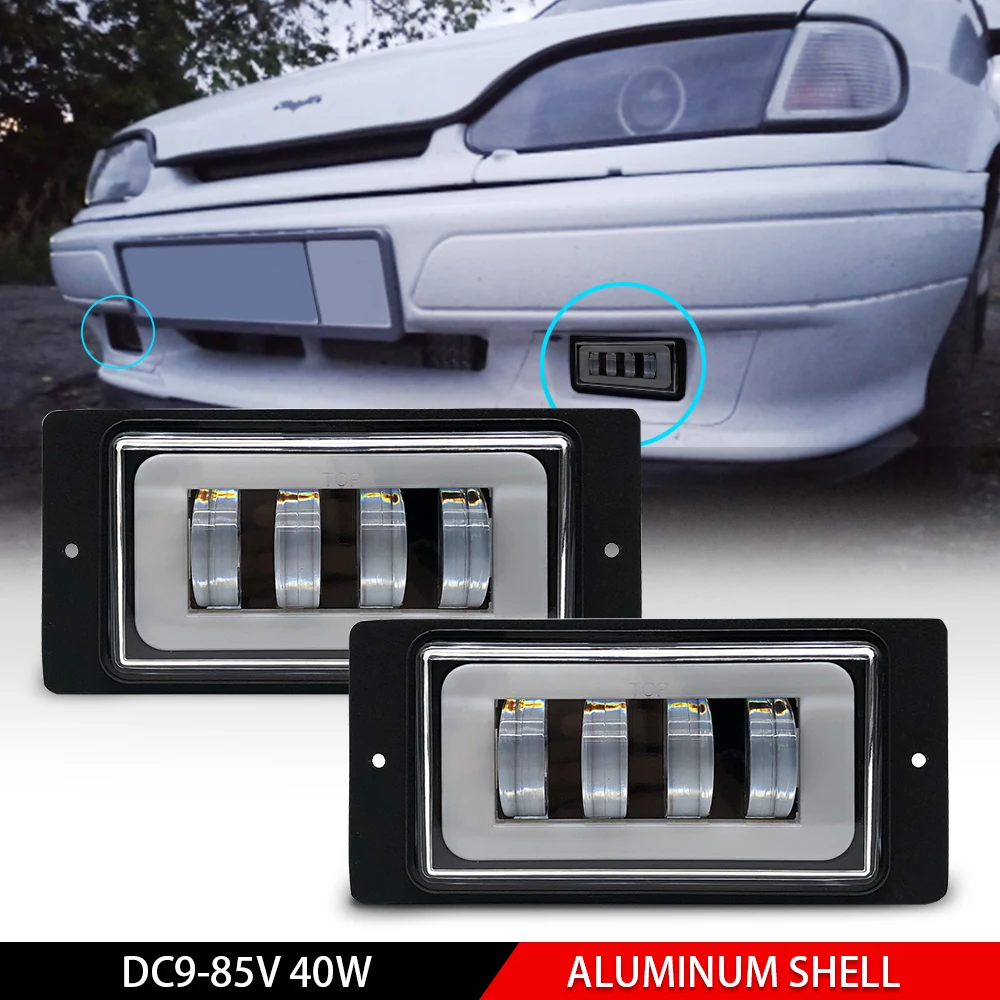 1pair Waterproof 30W 6000K Led Fog Light with halo fog Passing Light for lada 2110 -2117 cars front fog Lamp
1pair Waterproof 30W 6000K Led Fog Light with halo fog Passing Light for lada 2110 -2117 cars front fog Lamp
