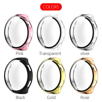 All-inclusive Plating Protective Frame Case with Tempered Film Screen Protector for Huawei Watch GT 2e Smartwatch Parts
All-inclusive Plating Protective Frame Case with Tempered Film Screen Protector for Huawei Watch GT 2e Smartwatch Parts