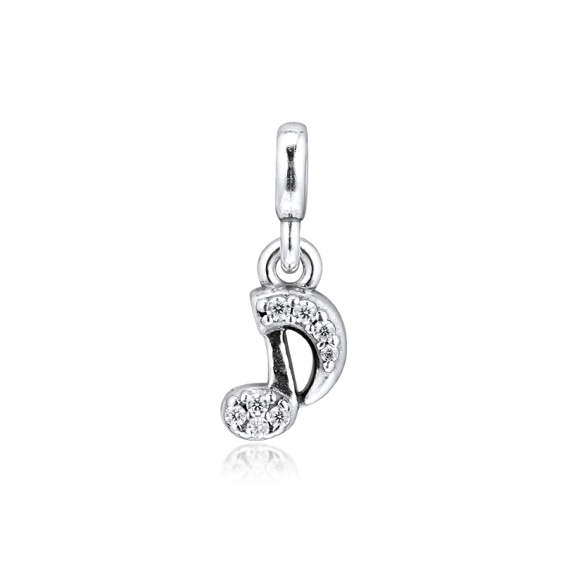 CKK подходит для браслета Pandora ME My Music Note подвеска Шарм оригинальных бусин из