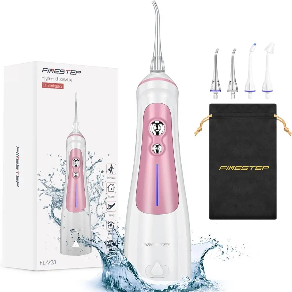Portable Oral Irrigator 300ml Dental Water Flosser 6 Modes USB Rechargeable Irrigator Dental Teeth Cleaner IPX7 Waterproof
Portable Oral Irrigator 300ml Dental Water Flosser 6 Modes USB Rechargeable Irrigator Dental Teeth Cleaner IPX7 Waterproof