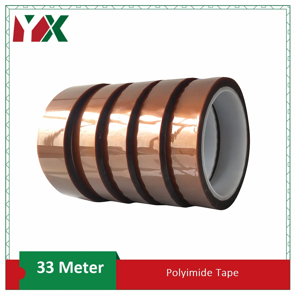 20pcs 15mmx33M High Temperature Heat BGA Tape Thermal Insulation Tape Polyimide Adhesive Tape 3D Printing Board Protection
20pcs 15mmx33M High Temperature Heat BGA Tape Thermal Insulation Tape Polyimide Adhesive Tape 3D Printing Board Protection