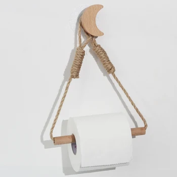 Retro Kitchen Roll Paper Accessory Hanging Rope Wall Mounted Toilet Paper Holder Tube Bathroom Decor Rack Napkin Holders
Retro Kitchen Roll Paper Accessory Hanging Rope Wall Mounted Toilet Paper Holder Tube Bathroom Decor Rack Napkin Holders