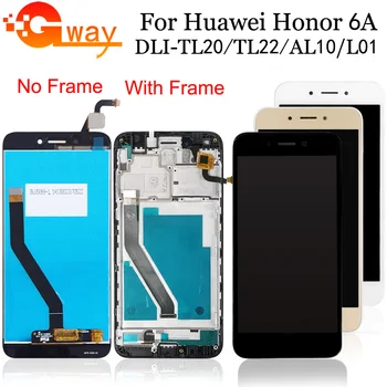 For Huawei Honor 6A DLI-L22 DLI-L01 DLI-TL20 DLI-AL10 LCD Display + Touch Screen Digitizer Assembly + Frame
For Huawei Honor 6A DLI-L22 DLI-L01 DLI-TL20 DLI-AL10 LCD Display + Touch Screen Digitizer Assembly + Frame