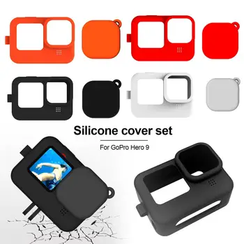 Camera Case Durable Silicone Shell Set Camera Casees Non-slip Wear-resistant Comfortable Portable Durable for GoPro Hero 9 Hot
Camera Case Durable Silicone Shell Set Camera Casees Non-slip Wear-resistant Comfortable Portable Durable for GoPro Hero 9 Hot