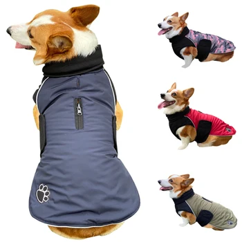 Dog Clothes Reversible Waterproof Pet Coat Jacket Winter Poodle Pug French Bulldog Samoyed Golden Retriever Costume Outfit 
Dog Clothes Reversible Waterproof Pet Coat Jacket Winter Poodle Pug French Bulldog Samoyed Golden Retriever Costume Outfit