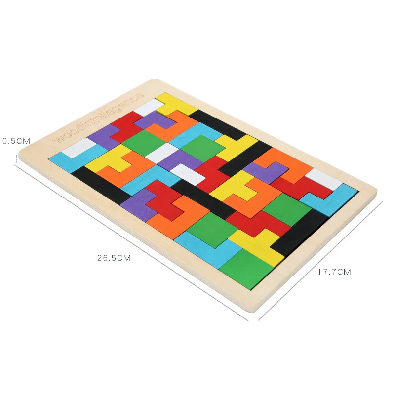 Tetris wooden puzzle wooden building blocks game puzzle children's educational puzzle can piece together different shape toys
Tetris wooden puzzle wooden building blocks game puzzle children's educational puzzle can piece together different shape toys