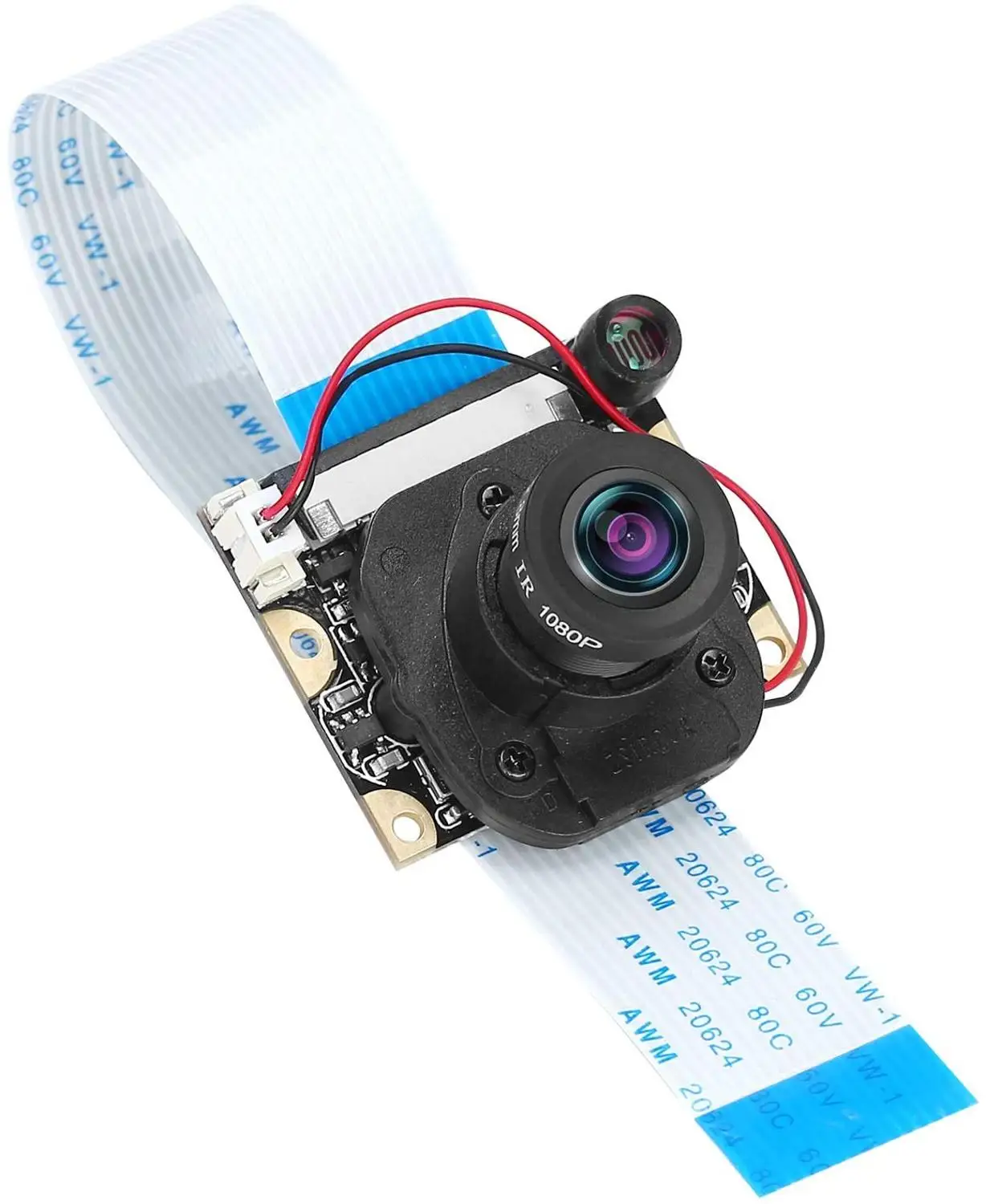 Raspberry Pi 4 Camera 5MP Webcam 1080p with IR-Cut Camera Automatic Switching Day/Night Vision Video for Raspberry
Raspberry Pi 4 Camera 5MP Webcam 1080p with IR-Cut Camera Automatic Switching Day/Night Vision Video for Raspberry