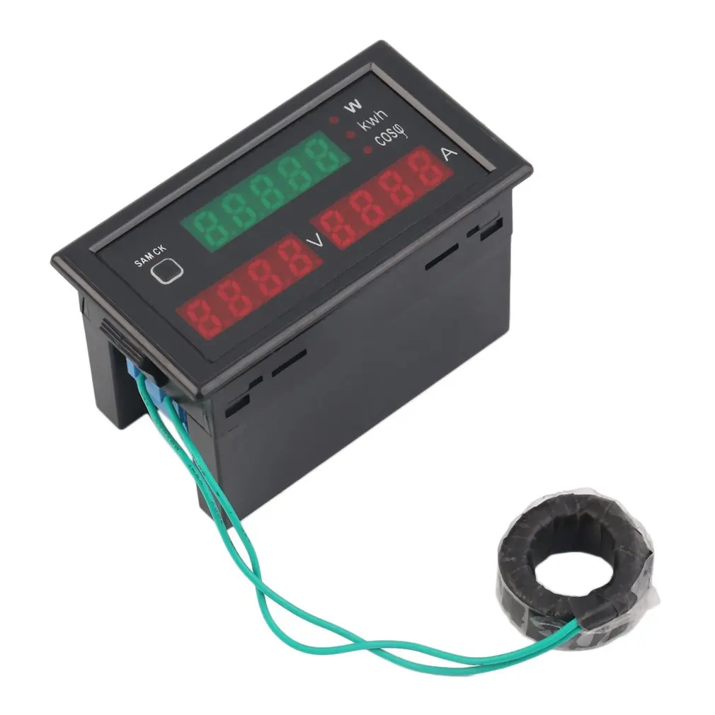 Superior High QAC80-300V 100A Digital LED Current Voltage Tester Meter Electric Energy Power Factor Detection with CT
Superior High QAC80-300V 100A Digital LED Current Voltage Tester Meter Electric Energy Power Factor Detection with CT