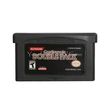 For Nintendo GBA Video Game Cartridge Console Card Castlevania Double Pack English Language US Version
For Nintendo GBA Video Game Cartridge Console Card Castlevania Double Pack English Language US Version