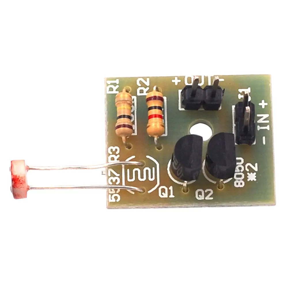 Light-controlled Sensor Switch Kit Photosensitive Sensor Switch Photosensitive Module Electronic Production Diy Training Parts
Light-controlled Sensor Switch Kit Photosensitive Sensor Switch Photosensitive Module Electronic Production Diy Training Parts
