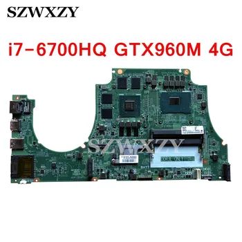 For DELL Inspiron 7559 Laptop Motherboard CN-0MPYPP 0MPYPP MPYPP DAAM9AMB8D0 i7-6700HQ CPU GTX960M 4G
For DELL Inspiron 7559 Laptop Motherboard CN-0MPYPP 0MPYPP MPYPP DAAM9AMB8D0 i7-6700HQ CPU GTX960M 4G