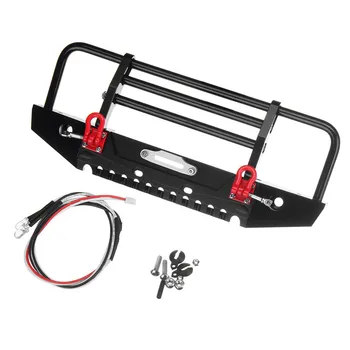 1/10 RC Rock Crawler Metal Front Bumper with Led Light for Axial SCX10 Trx-4 TRX4 RC Parts Accessories for RC Crawler
1/10 RC Rock Crawler Metal Front Bumper with Led Light for Axial SCX10 Trx-4 TRX4 RC Parts Accessories for RC Crawler