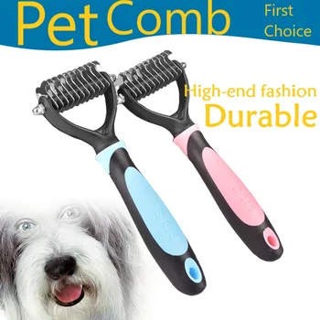 Papicat New Dog Hair Removal Comb Cat Hair Tangled Trim Stainless Steel Double-Sided Professional Pet Grooming Supplies
Papicat New Dog Hair Removal Comb Cat Hair Tangled Trim Stainless Steel Double-Sided Professional Pet Grooming Supplies