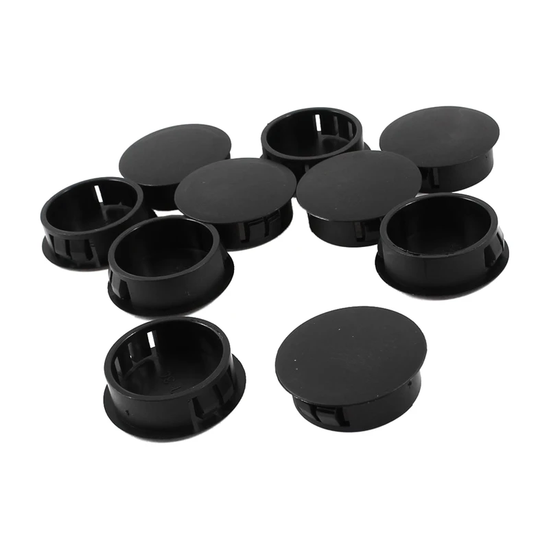 10 Pieces Plastic Hole Cover Caps Socket Caps plug 30mm x 35mm x 11mm