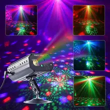 16 Pattern LED Christmas Lighting Remote Control Laser Projector RGB Stage Effect Decortion For Home DJ Disco Party Lights
16 Pattern LED Christmas Lighting Remote Control Laser Projector RGB Stage Effect Decortion For Home DJ Disco Party Lights