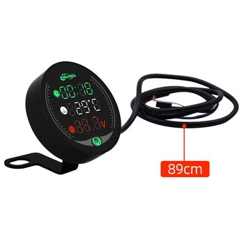 Motorcycle Gauge Display Table Voltmeter Water Temp Clock Time Charge USB For YAMAHA WR 250X 250R 450F TTR 125 250 600 TTR250
Motorcycle Gauge Display Table Voltmeter Water Temp Clock Time Charge USB For YAMAHA WR 250X 250R 450F TTR 125 250 600 TTR250