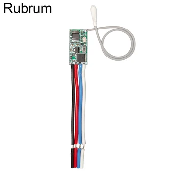 Rubrum Universal Wireless 433 Mhz DC 3.6V-24V Remote Control Switch 433Mhz 1 CH RF Relay Receiver LED Light Controller DIY Kit
Rubrum Universal Wireless 433 Mhz DC 3.6V-24V Remote Control Switch 433Mhz 1 CH RF Relay Receiver LED Light Controller DIY Kit