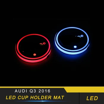 For Audi Q3 8U 2016 2017 2018 Car Styling LED Light Drink Cup Holder Pad Mat Trim Sticker Interior Accessories
For Audi Q3 8U 2016 2017 2018 Car Styling LED Light Drink Cup Holder Pad Mat Trim Sticker Interior Accessories