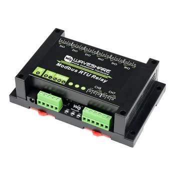 Industrial Modbus RTU 8-ch Relay Module with RS485 Interface Multi Isolation Protection Circuits
Industrial Modbus RTU 8-ch Relay Module with RS485 Interface Multi Isolation Protection Circuits