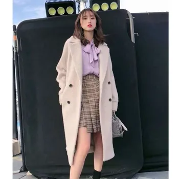 2020 Autumn Winter Fashion Versatile Medium and Long Style Fine Check Loose Double Breasted Woolen Overcoat M8
2020 Autumn Winter Fashion Versatile Medium and Long Style Fine Check Loose Double Breasted Woolen Overcoat M8