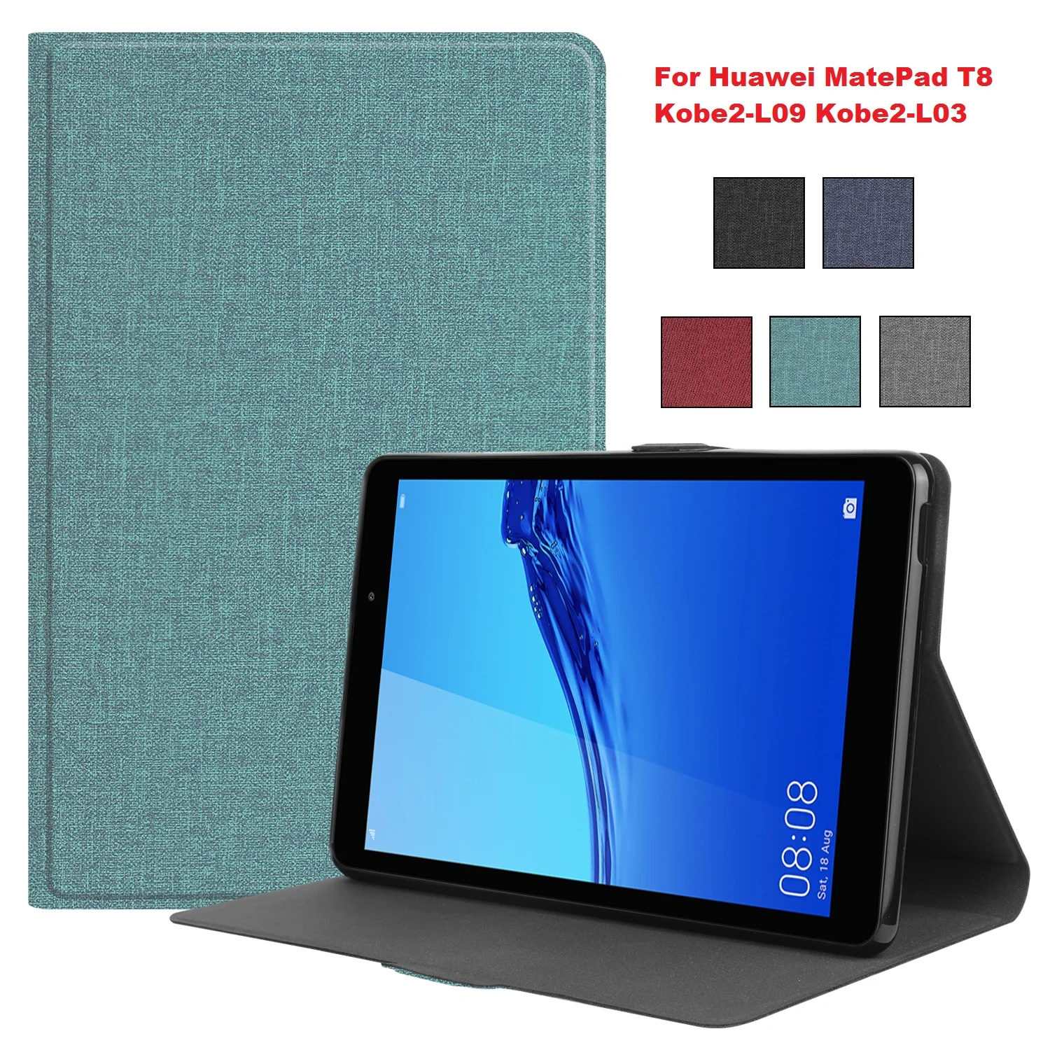 Magnet Stand Leather Case for Huawei Matepad T8 Case 8.0 8'' Funda for Huawei MatePad T8 Kobe2-L09 Kobe2-L03 8" Tablet Cover
Magnet Stand Leather Case for Huawei Matepad T8 Case 8.0 8'' Funda for Huawei MatePad T8 Kobe2-L09 Kobe2-L03 8" Tablet Cover
