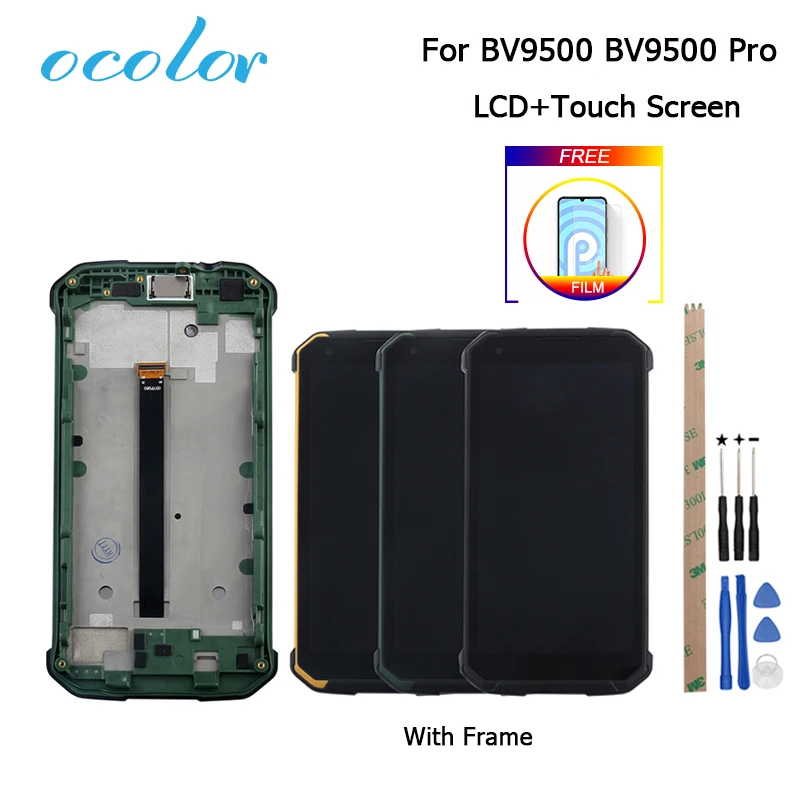 Для Blackview BV9500 Bv9500 Plus ЖК дисплей и сенсорный экран с заменой рамки + Инструменты
