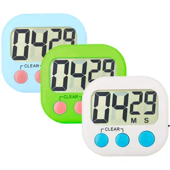 Mini Digital Kitchen Cooking Timer Magnetic Cook Timer Countdown Up LCD Digital Screen Stopwatch Timer Loud Alarm Back Stand
Mini Digital Kitchen Cooking Timer Magnetic Cook Timer Countdown Up LCD Digital Screen Stopwatch Timer Loud Alarm Back Stand