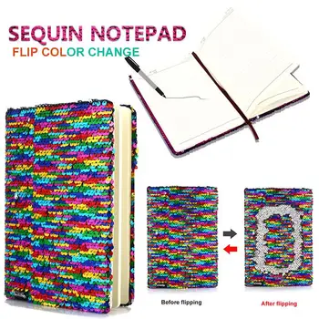 A5 Reversible Sequins Sequins Writing Notebook Sequins Diary Notepad Sequins Diary Notebook Glitter DIY Notebooks Daily Memos
A5 Reversible Sequins Sequins Writing Notebook Sequins Diary Notepad Sequins Diary Notebook Glitter DIY Notebooks Daily Memos