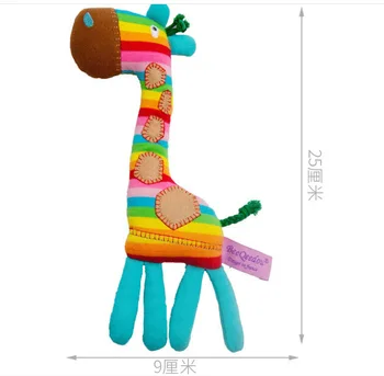 Newborn Rattles Ring Bell Baby Cartoon Animal Rattle Cute Plush Animal Hand Bells Infant Early Educational Doll Toycolored Small 
Newborn Rattles Ring Bell Baby Cartoon Animal Rattle Cute Plush Animal Hand Bells Infant Early Educational Doll Toycolored Small