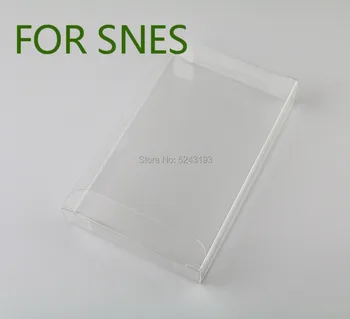 50pcs Clear transparent for SNES For SNES PET Cartridge Case Cart Protector for SNES Card Sleeve Clear Box
50pcs Clear transparent for SNES For SNES PET Cartridge Case Cart Protector for SNES Card Sleeve Clear Box